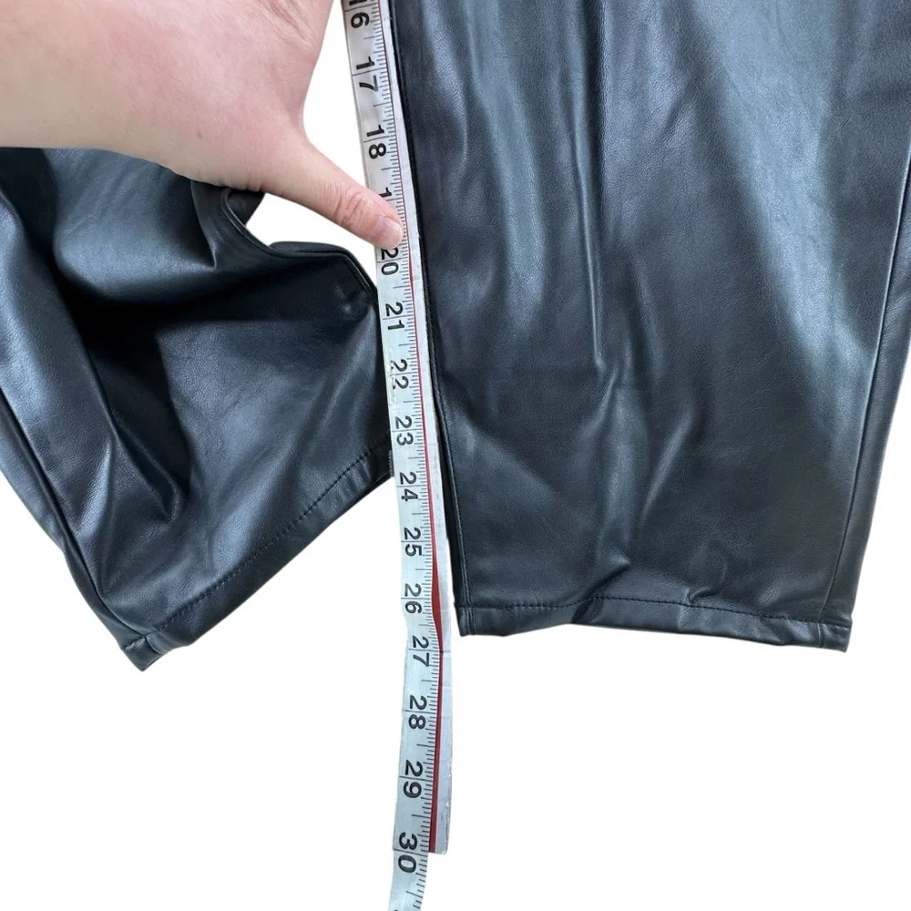 NWT Tall Length Torrid perfect skinny faux, leather high-rise pant plus size 24T